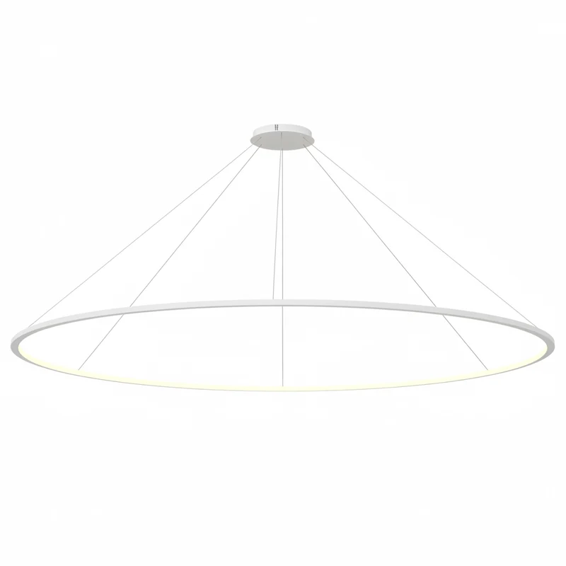 Lámpara de techo colgante LedsC4 Circular Inward Surface grande LED Ø300cm para escalera
