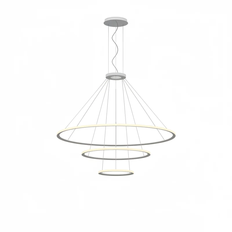 Lámpara de techo colgante LedsC4 Circular Inward 3 Rings grande