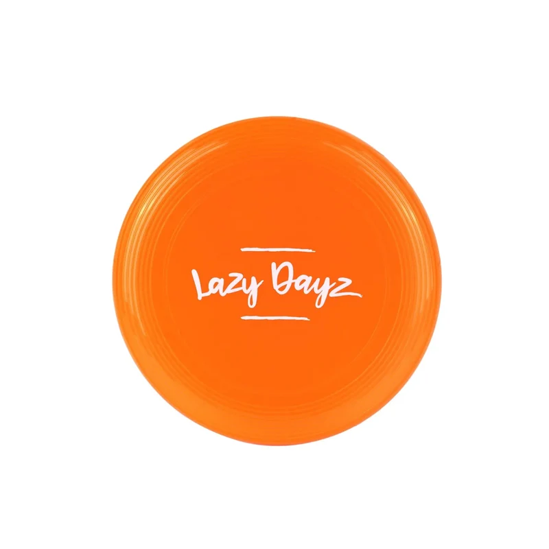 Orange 28cm Lazy Dayz Jumbo Neon Beach Frisbee