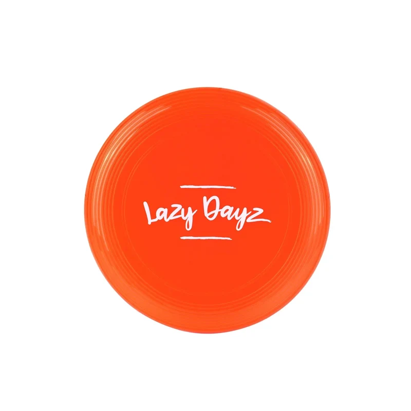 Red 28cm Lazy Dayz Jumbo Neon Beach Frisbee