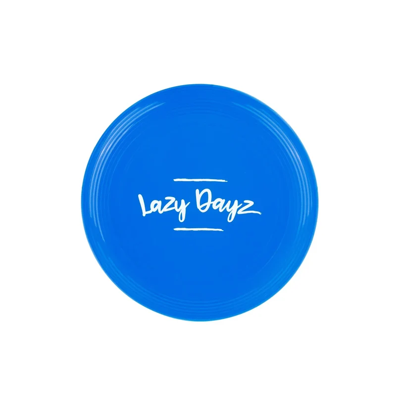 Blue 28cm Lazy Dayz Jumbo Neon Beach Frisbee