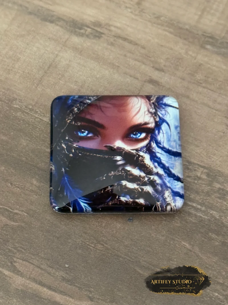 Deep blue Desert by Artifey Cover Minder