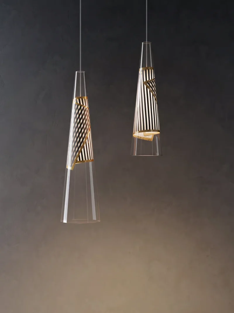Lodes Lámpara colgante Cono di Luce grande LED 2700K 21011-6027