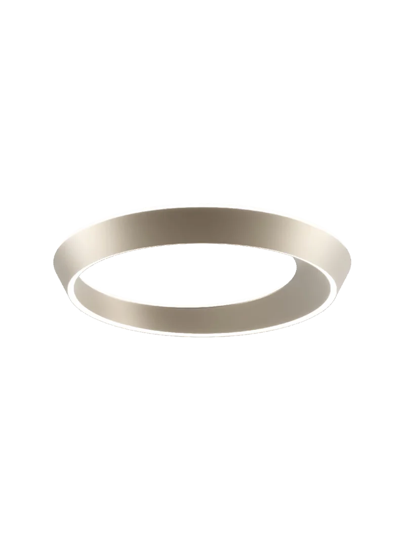 Lodes Lámpara colgante Tidal champán mate LED 3000K 19922-4530