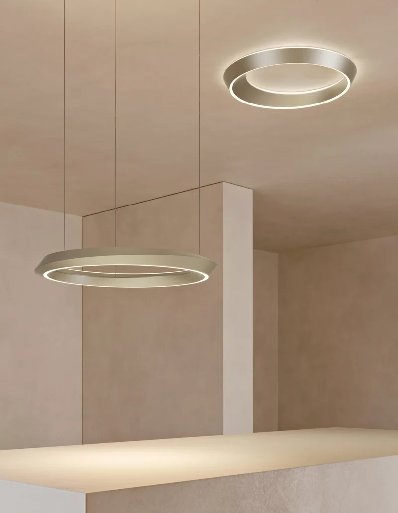 Lodes Lámpara colgante Tidal blanco mate LED 2700K 19922-1027