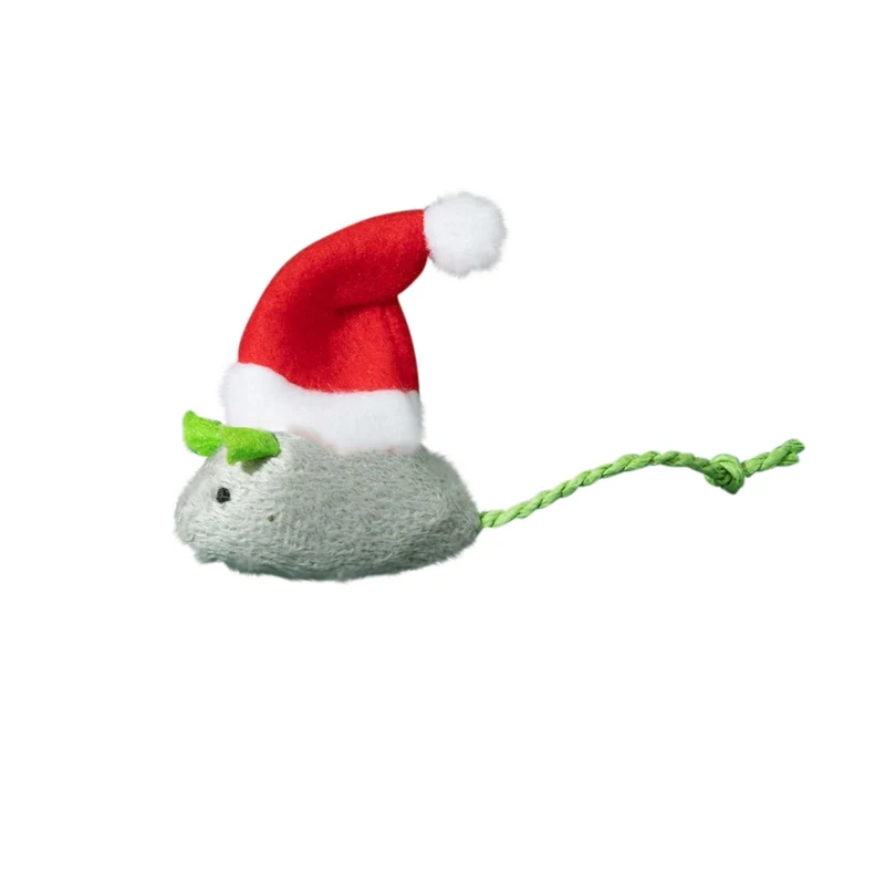 Christmas Catnip Mouse Toy Style A