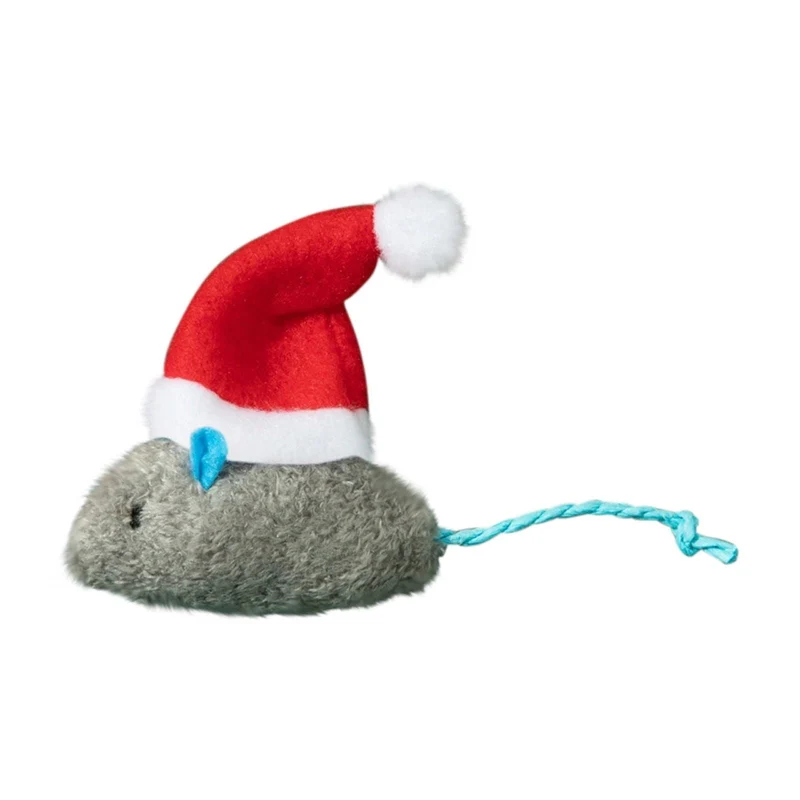 Christmas Catnip Mouse Toy Style B
