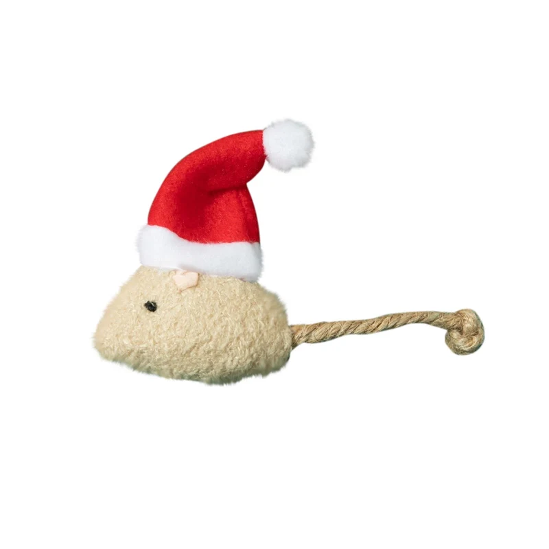 Christmas Catnip Mouse Toy Style C