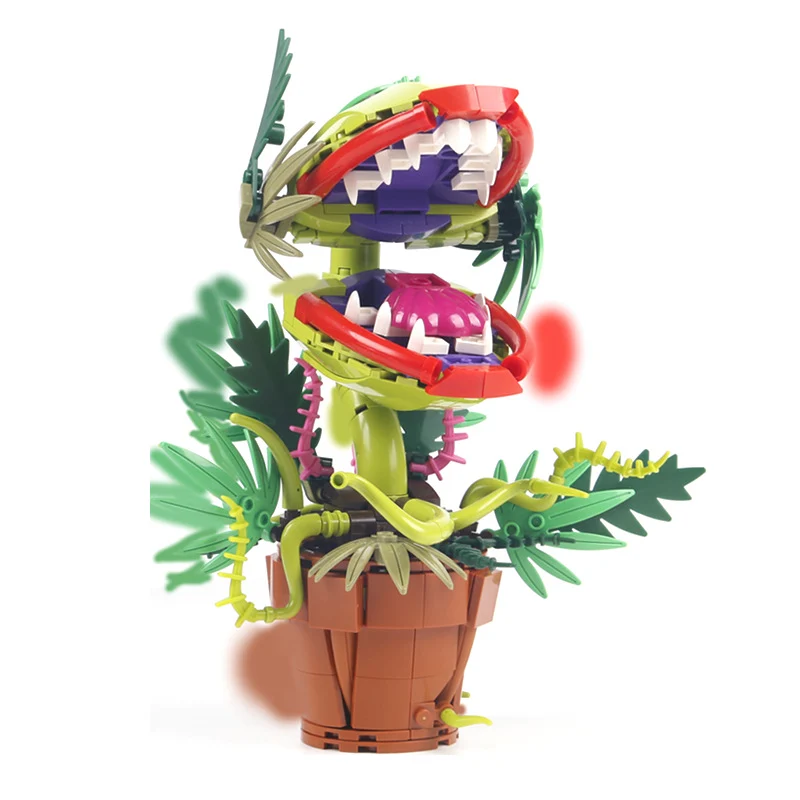 322pc Horrous Audrey The 2 Piranha Plant Cannibal Flower Building Toys