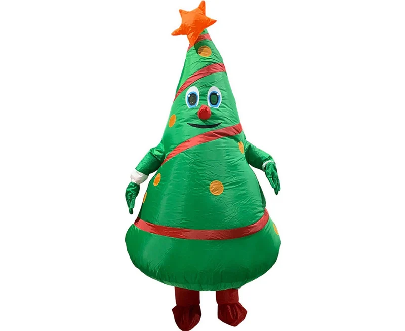 Christmas Cartoon Doll Costumes Air Model Inflatable Christmas Tree