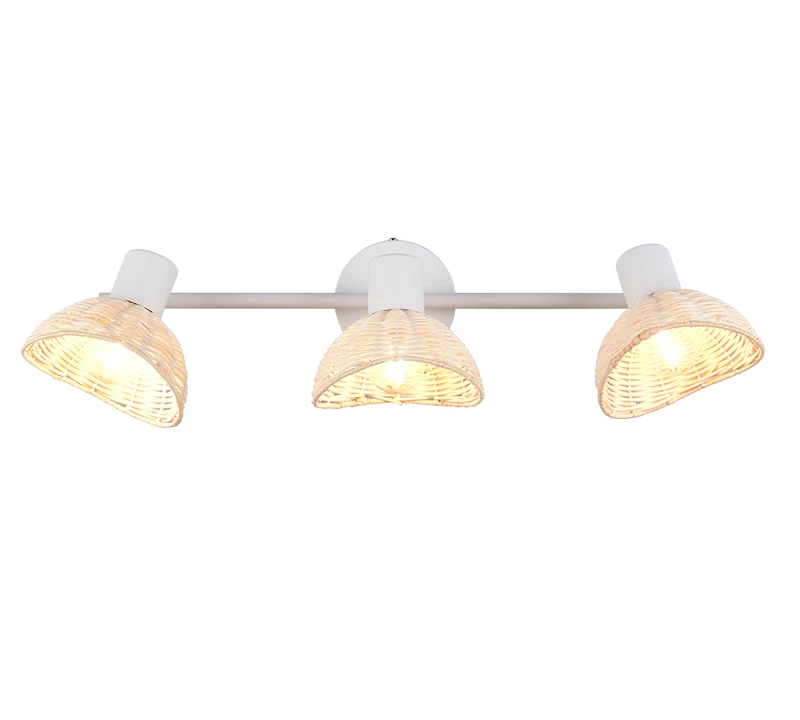 Foco Trio Calvi LED blanco mate 2700K 59cm R