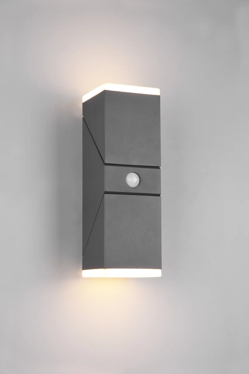 Aplique de exterior Trio Avon LED antracita 3000K regulable IP54 2