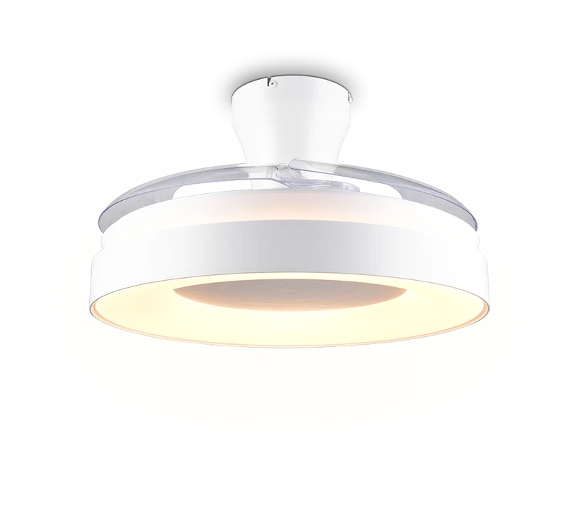 Plafón de techo Trio Vansbro grande LED blanco CCT Ø106cm R