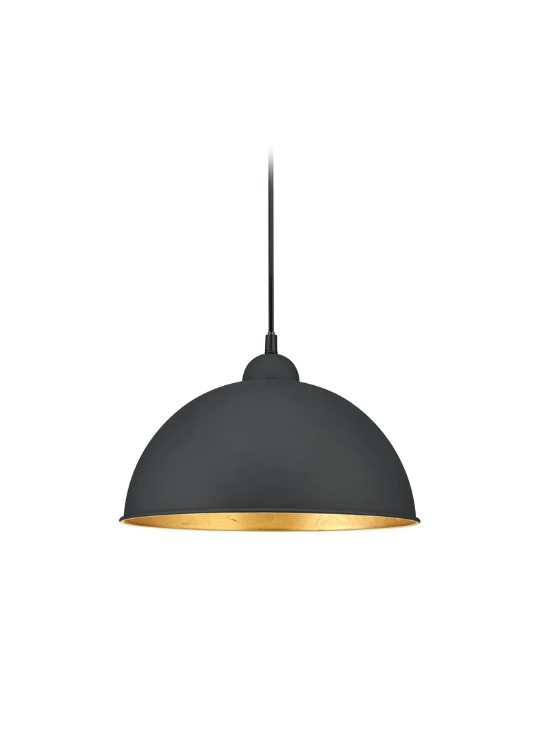 Lámpara de techo colgante Trio Duoline negro 180cm 73120102