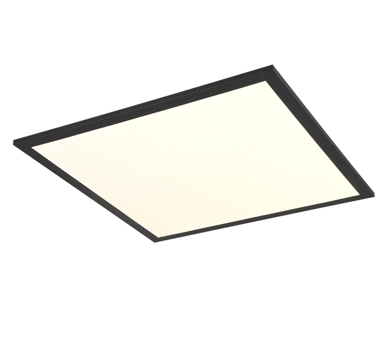 Plafón de techo Trio Beta LED negro mate CCT 44,5cm R