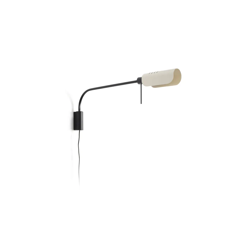 Lámpara de pared aplique Faro Martinica E27 LED beige 20040-135