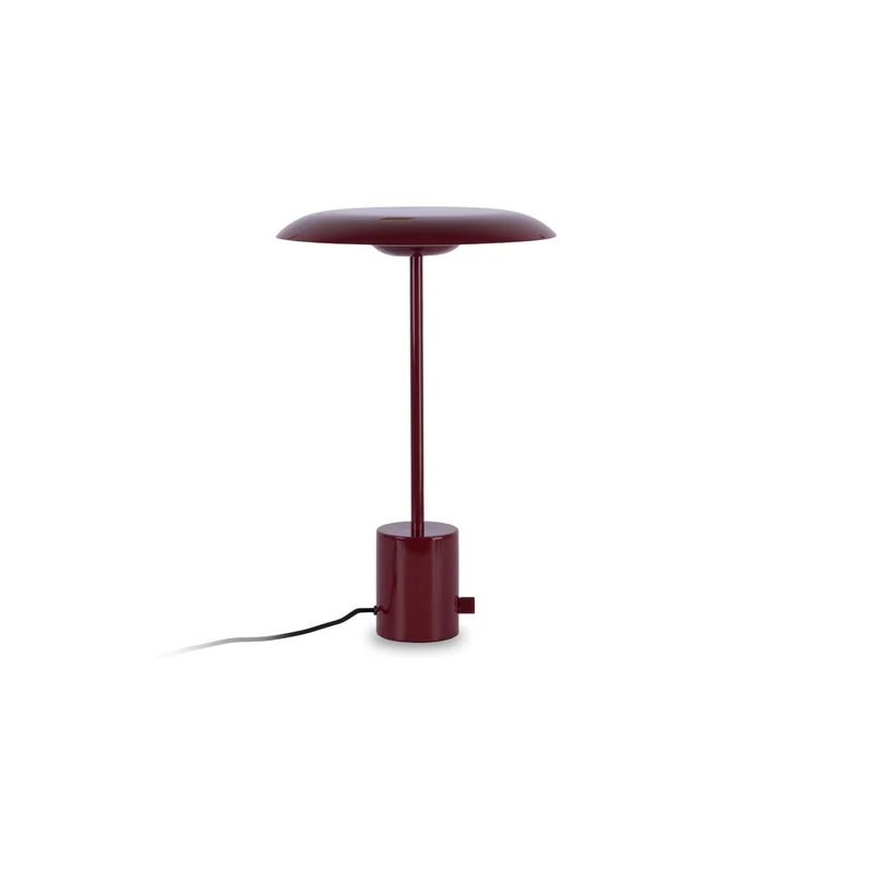 Lámpara de mesa Faro Hoshi LED granate brillo 2700K 28352
