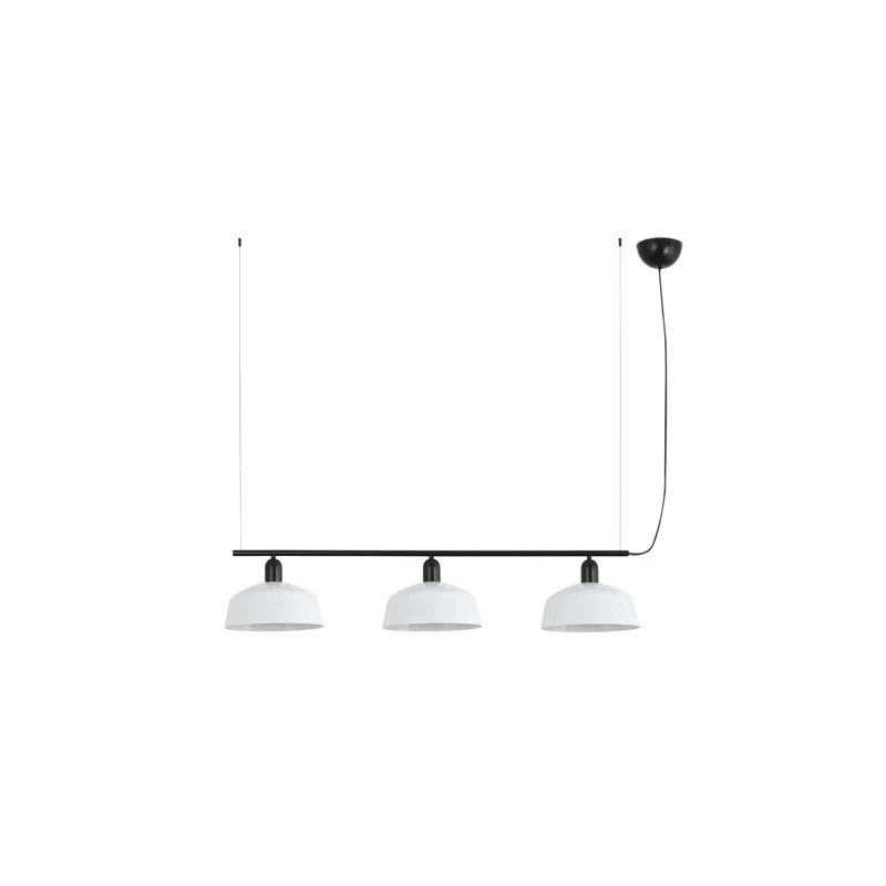 Lámpara de techo colgante Faro Tatawin 3 luces E27 LED blanco 20338-145