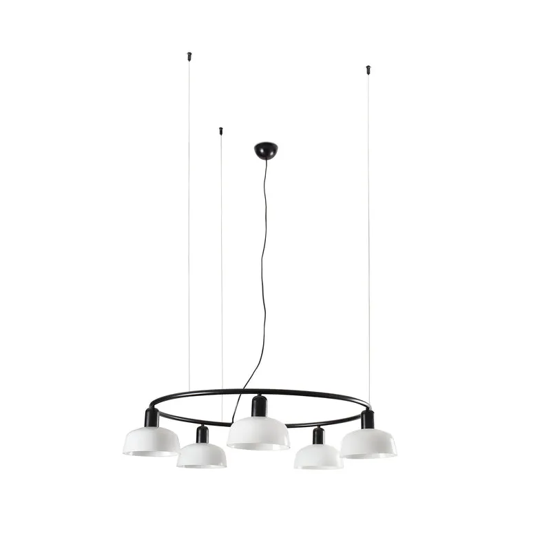 Lámpara de techo colgante Faro Tatawin E27 LED blanco 20343-116-5L