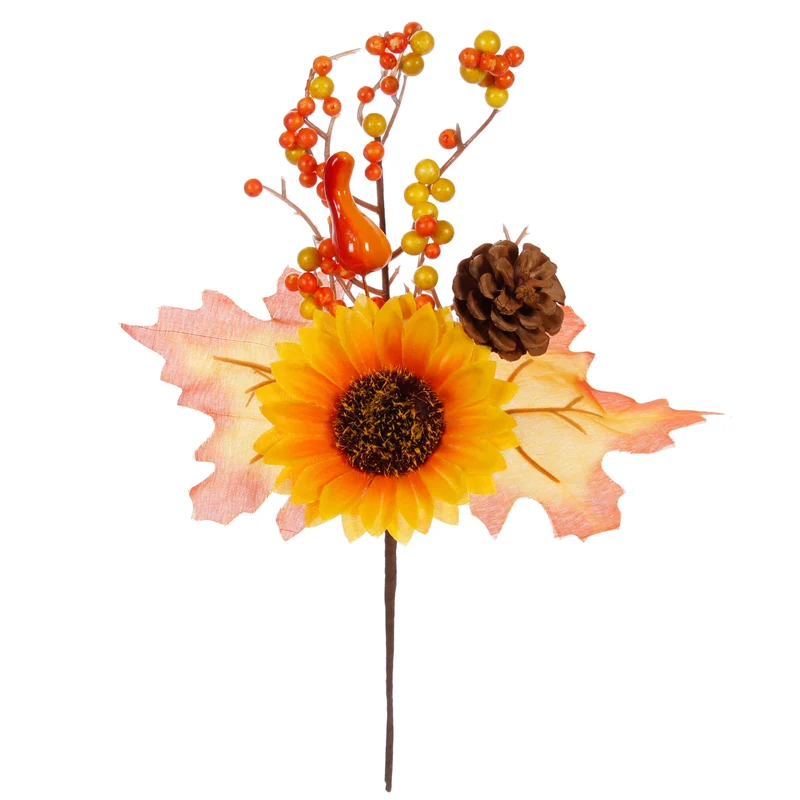 Art.238 Pick Otoñal Girasol 22cm 1pz