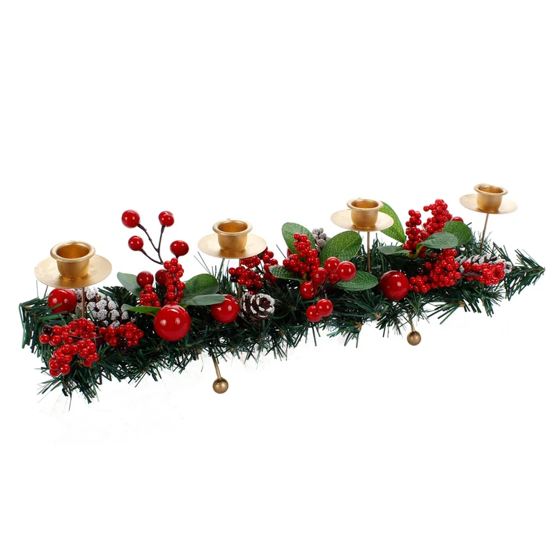 Art.2282 Centro De Mesa Navidad Decorado 45cm 1pz