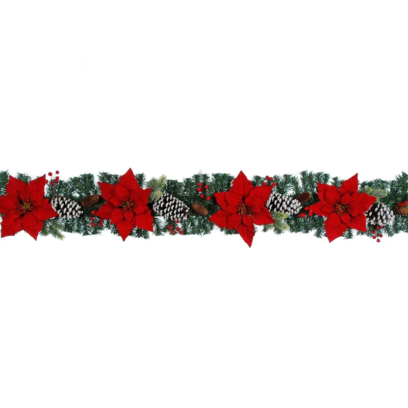 Art.1494 Guía Navidad Decorada 1.8m 1pz
