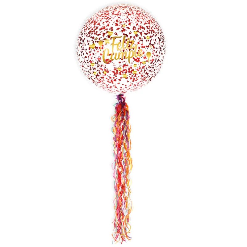 Art.10008 Kit Globo Feliz Cumpleaños 1pz