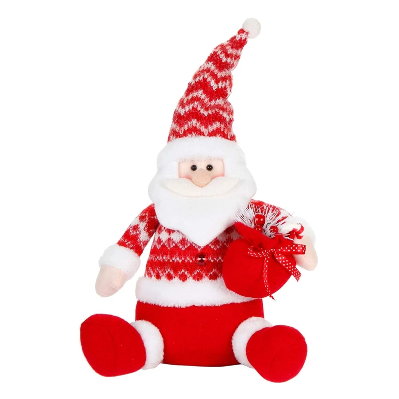 Art.8182 Santa Sentado 30x26cm 1pz