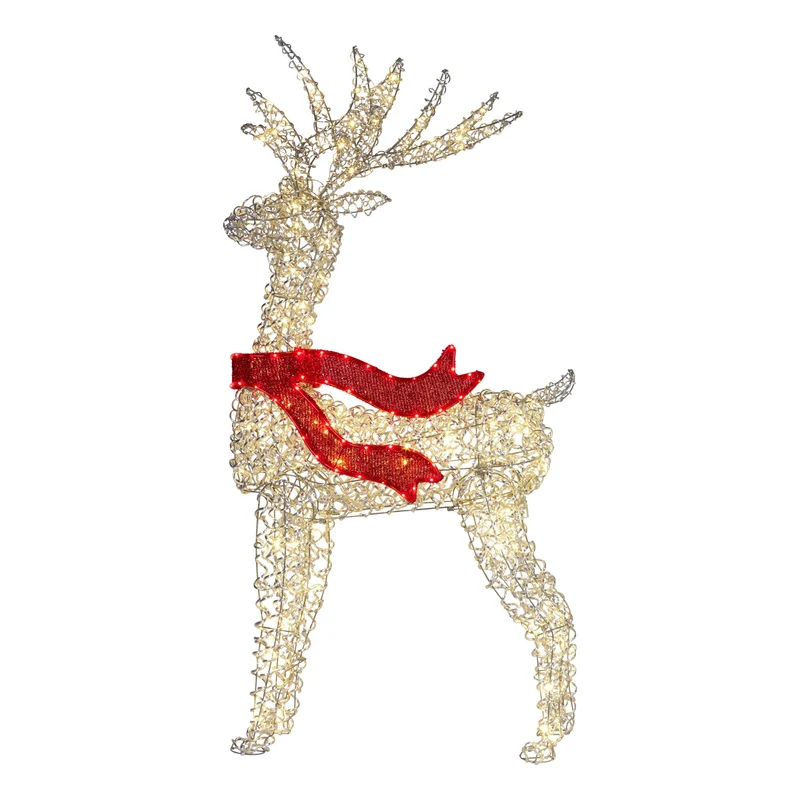 Christabelle Large 1.5m Christmas Reindeer Light-Up Display Decoration