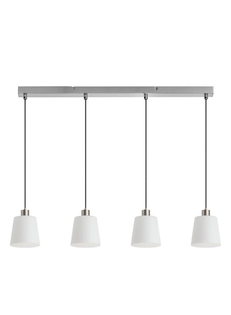 Lámpara colgante MDC deko E27 4 luces cromo 589943501