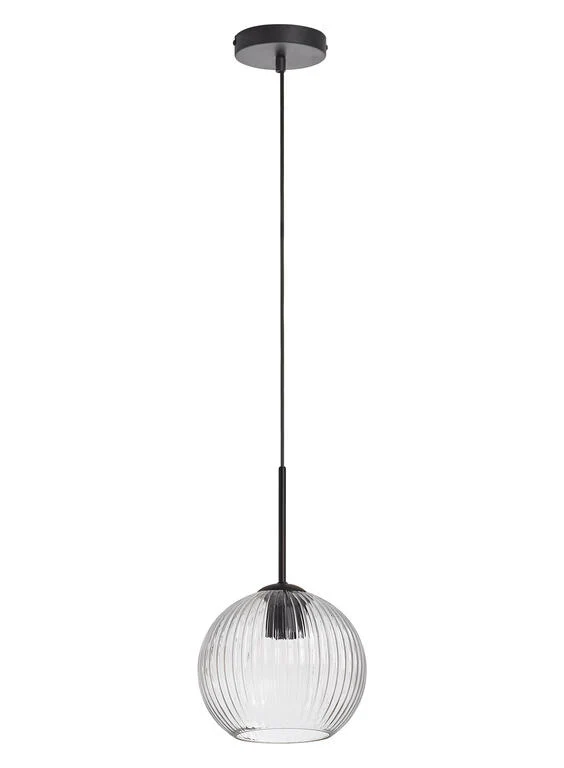 Lámpara colgante MDC Canica negro 20W 589879105