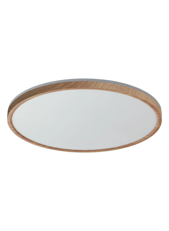 Plafón de techo MDC Osona madera natural 40W 589815502