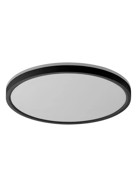 Plafón de techo MDC Osona negro 32W 589809102