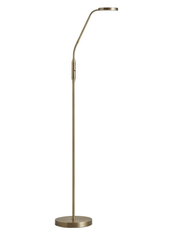 Lámpara de pie de salón MDC Aro dorado 2700K 7W 589784302