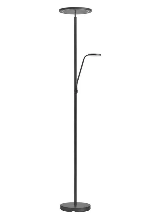 Lámpara de pie de salón MDC Aro negro 2700K 47W 589779102