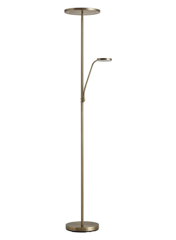 Lámpara de pie de salón MDC Aro dorado 2700K 47W 589774302