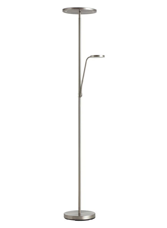 Lámpara de pie de salón MDC Aro cromo 2700K 47W 589773502