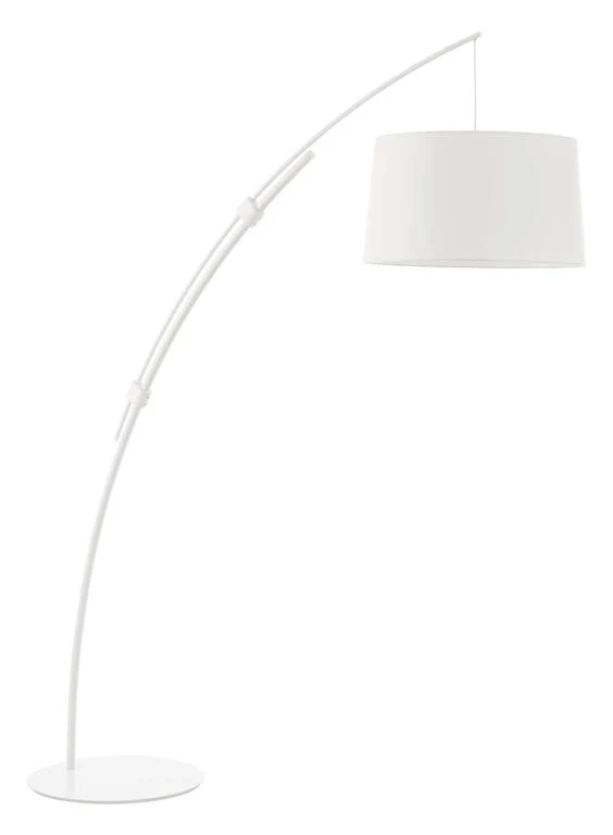 Lámpara de pie de salón MDC Circular blanco 20W 589318104