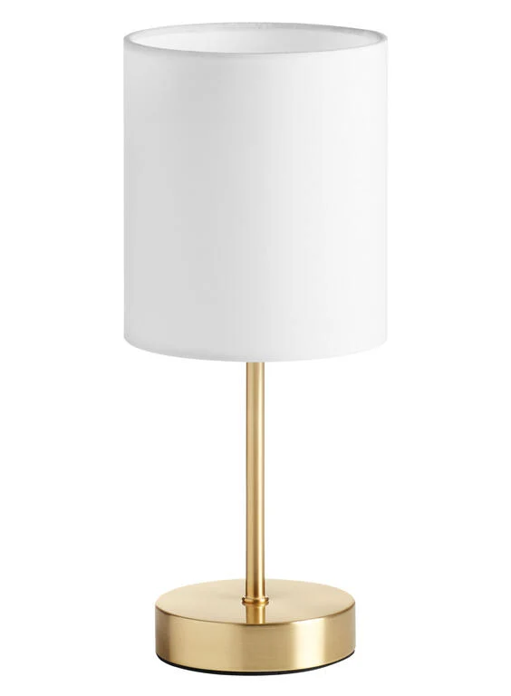 Lámpara de sobremesa MDC Set latón blanco 9W 589226104