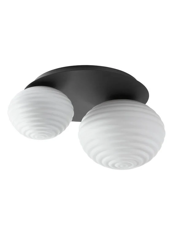 Plafón de techo MDC Ciao negro 20W 588949101