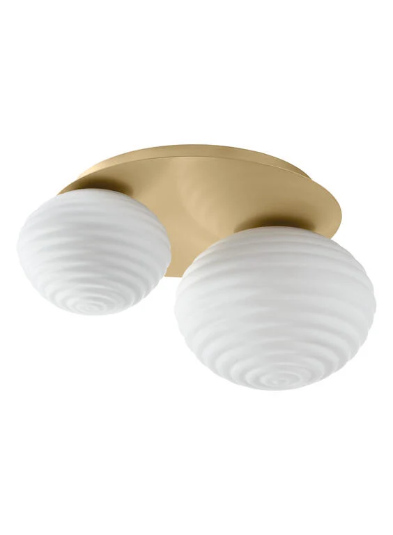 Plafón de techo MDC Ciao latón 20W 588946101