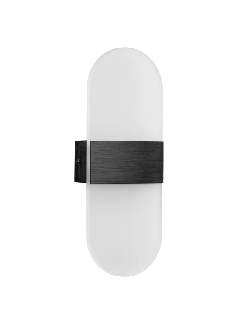 Aplique de pared MDC dupli LED negro 3000K 5W 588749102