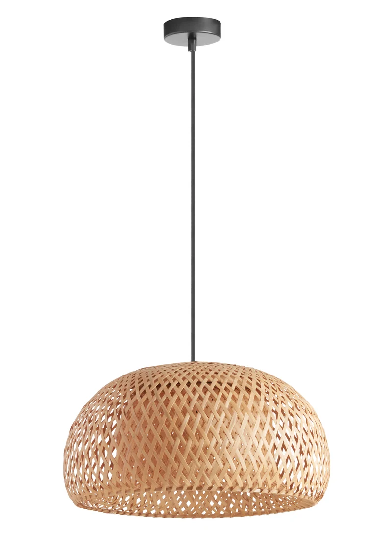Lámpara colgante MDC niu E27 madera natural 579945501