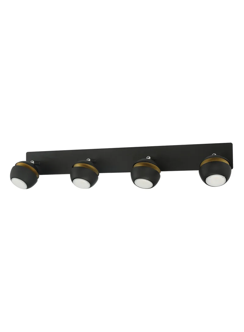 Foco de superficie MDC mic GU10 negro dorado 579079101