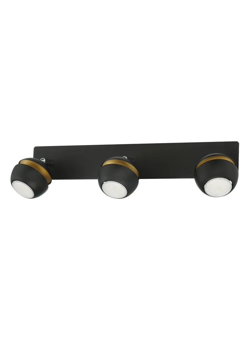 Foco de superficie MDC mic GU10 negro dorado 579069101