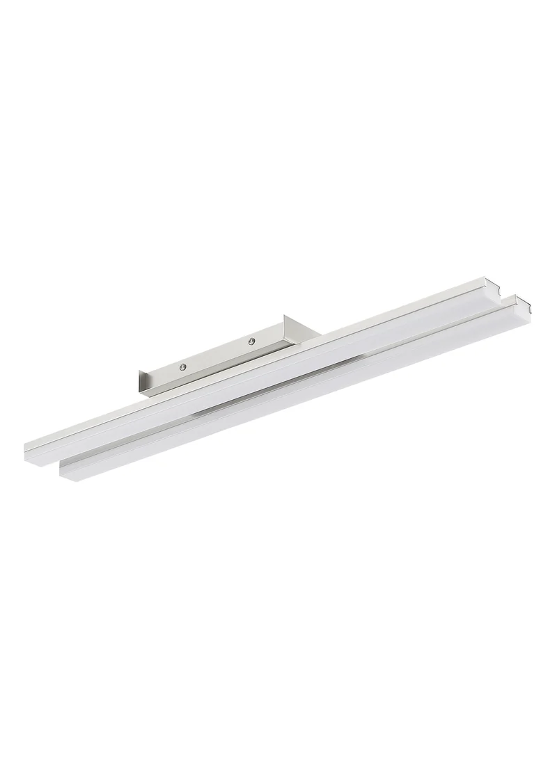 Plafón de techo MDC kusi LED 2 luces cromo 4000K 16W 578413502