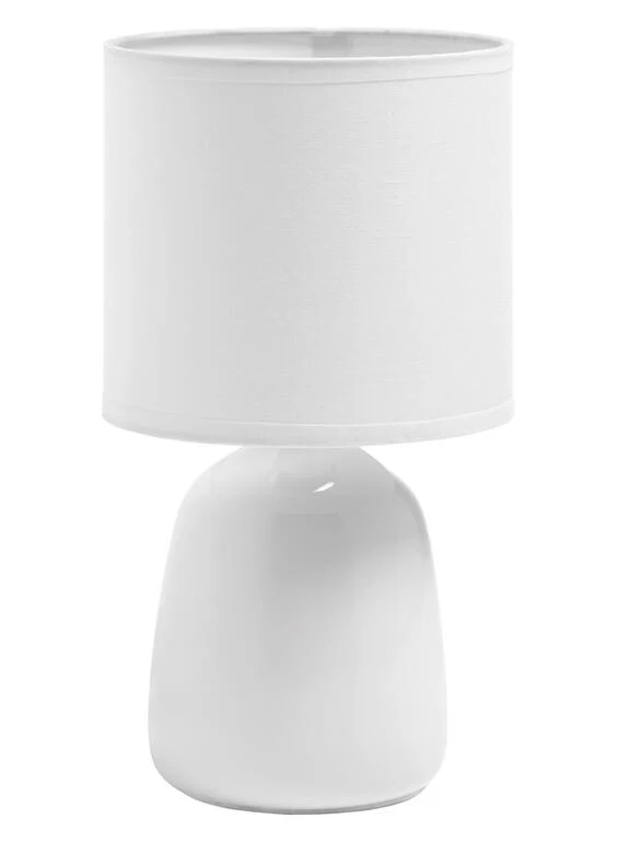 Lámpara de sobremesa MDC Bisbal blanco 9W 588888104