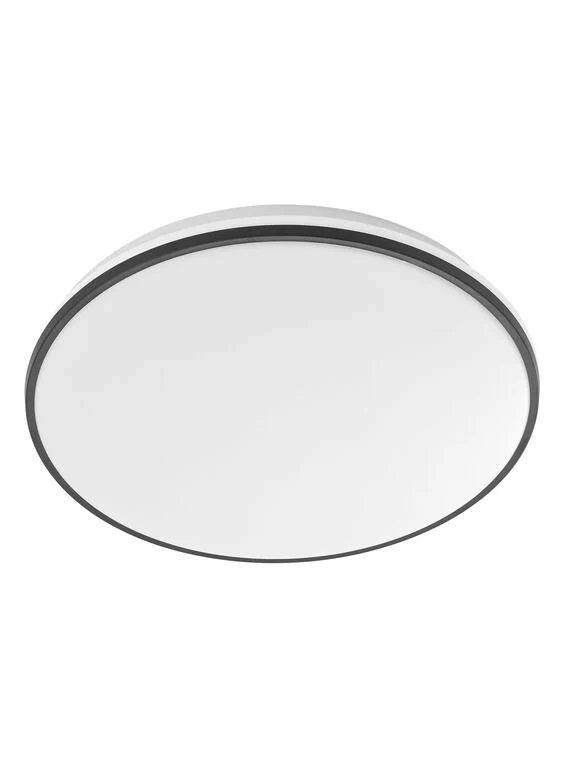 Plafón de techo MDC Cori negro 24W 588819102