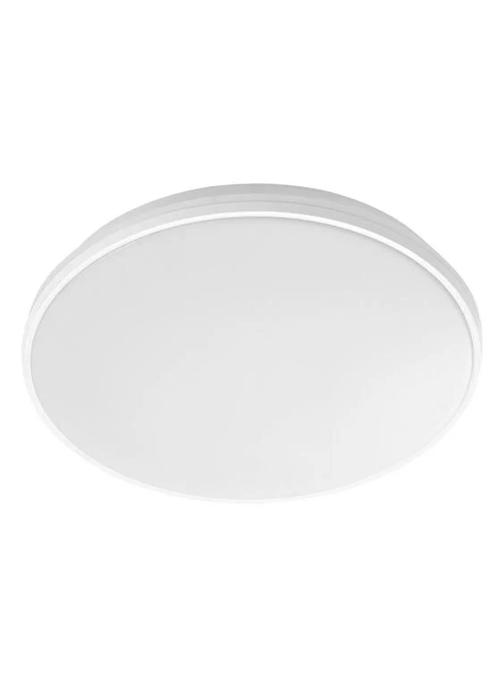 Plafón de techo MDC Cori blanco 24W 588818109