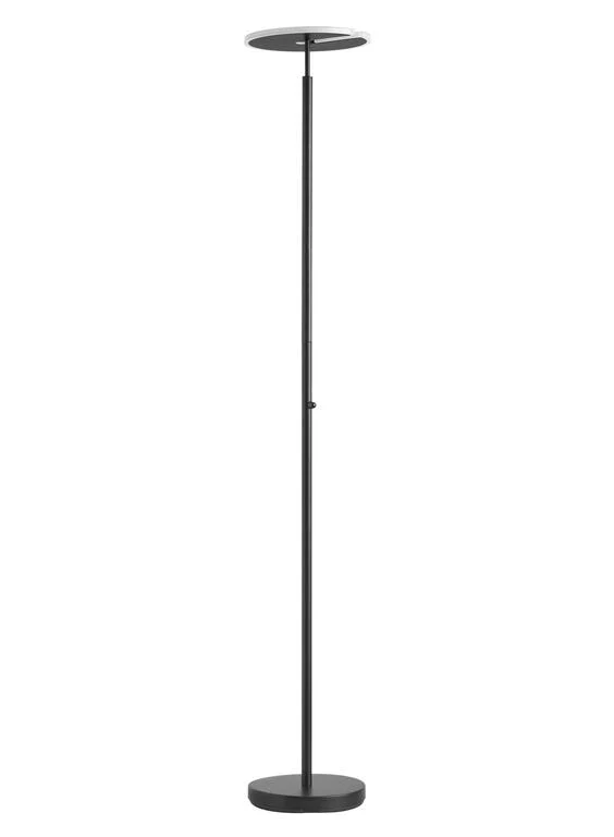 Lámpara de pie de salón MDC Vega negro 3000K 40W 580889102